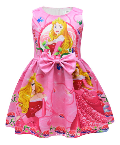 Vestido De Princesa Para Niña Cenicienta Rapunzel De Blancan