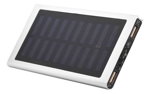 Energía Móvil Solar De Carga Rápida Portátil Dual Usb De 100