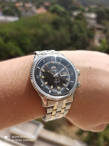 Espetacular Orient King Diver Automático 3 Chaves Giratório