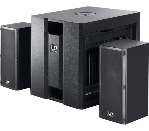 Ld Systems Dave 8 Roadie 2.1 Portable 1400w Pa System With 3