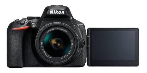 Nikon Kit D5600 18-55mm VR DSLR color negro
