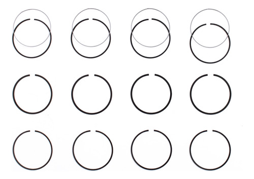 Jogo Aneis De Pistão 1,00 P/ Kia K2500 2.5 16v Ano:2011a2016