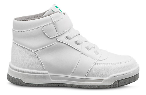 Tenis Original Minecraft Creeper Blanco Bota Para Niño