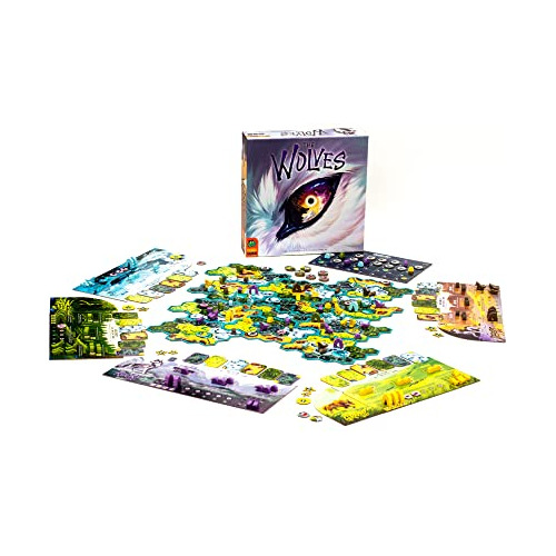 El Juego De Tablero De Lobos - Juego De Estrategia De Gdr6e