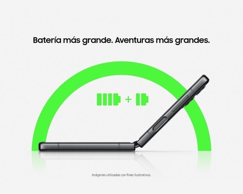 Celular Samsung Galaxy Z Flip 4 256gb + 8gb Ram 120hz Gris Gray - Bueno (Reacondicionado)