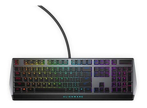 Alienware Teclado Para Juegos Rgb De Bajo Perfil Aw510k: Ali