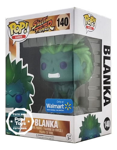 Funko Pop - Pop! Games Street Figther - Blanka # 140 Walmart