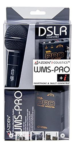 Azden Wms-pro+i Vhf Sistema De Micrófono Inalámbrico Para Te