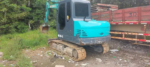 Miniexcavadora Kobelco Sk60c Modelo 2015 Motor Yanmar 9300 H