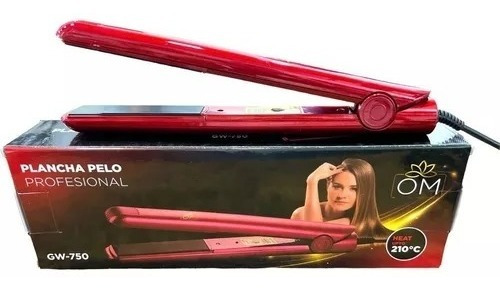 Imagen 1 de 3 de Plancha De Pelo Alisador De Cabello L Fina C/regulador