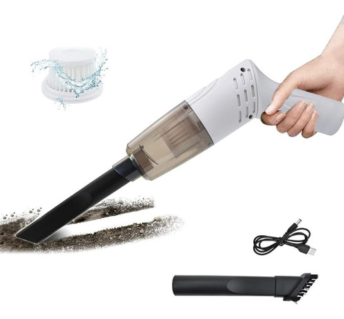 Aspiradora inalámbrica De mano Vacuum Cleaner Aspiradora Manual K-3  blanca 220V