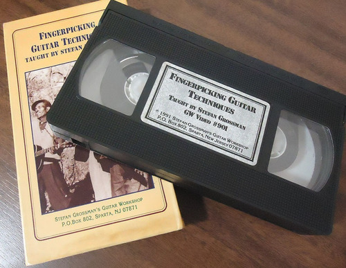Imagem 3 de 4 de Fingerpicking Guitar Techniques Por Stefan Grossman Vhs