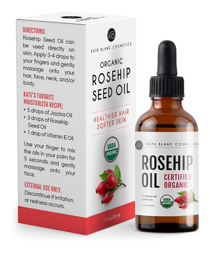 Aceite De Rosa Mosqueta Organico Rosehip Seed Oil Eg R6