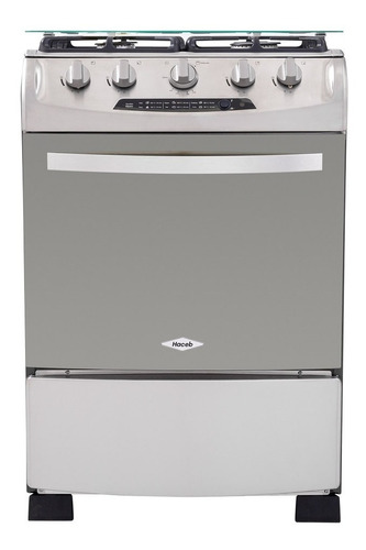 Estufa Orégano Haceb 60 Cms Inox Gas Propano Color Inoxidable Tipo de conexión Gas envasado 110V