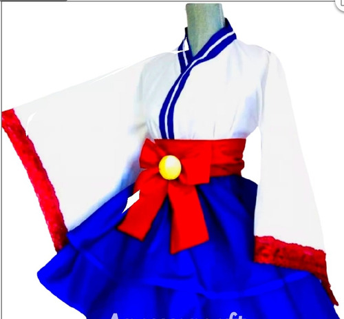 Sailor Moon Kimono Cosplay Yukata Disfraz 