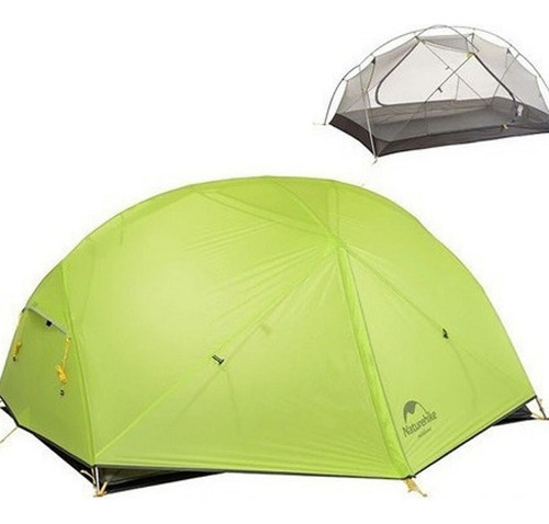 Barraca Naturehike Mongar 2x 20d Ultralight Barraca2 Pessoas Cor Verde