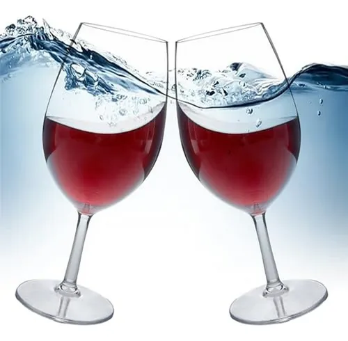 Set De 6 Copas De Vino Flotantes 21 5 Oz Tritan Para Piscina