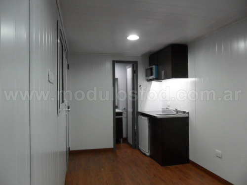 Imagen 4 de 8 de Modulos Habitables Cabaña Simple Movil Container Cap Federal