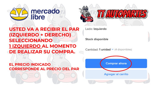 Par Calavera L200 2008-08-09-10-11-12-13-14-15-2015 Tyc Ore