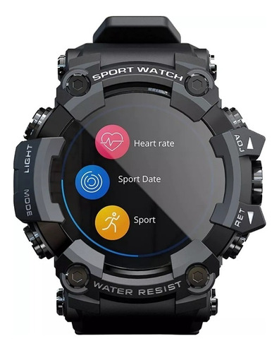 Smartwatch Deportivo Bluetooth Android Ios Ip68 Marca Lokmat