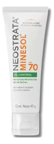 Protetor Solar Fps70 Minesol Oil Control 40g Neostrata