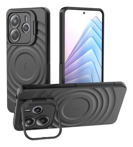Funda Para Xiaomi Redmi Note 14 Pro Y Pro+ 5g Con Soporte
