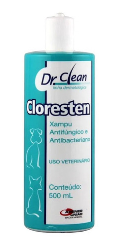 Cloresten Shampoo 500ml Agener União.