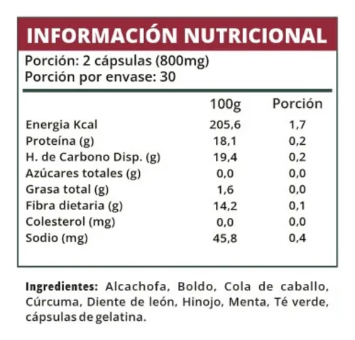 Depurativo Natural Más Efectivo Liverpure Complex Pack X3