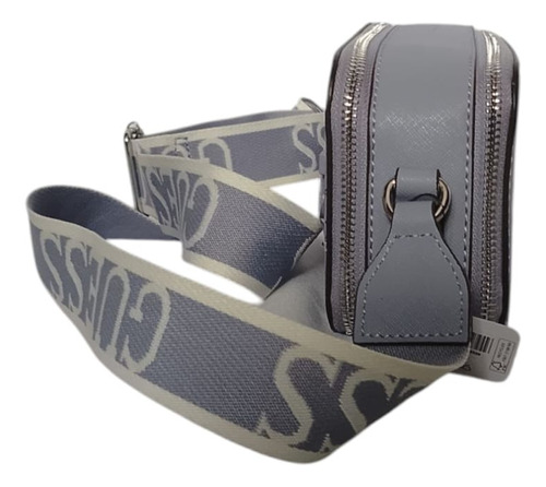 Guess Crossbody Azul Claro Para Mujer Nuevo Y Original Azul Claro Lisa Níquel Azul Claro