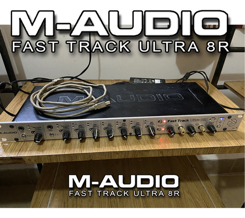 Interfaz M-audio Fast Track Ultra 8r 100v/240v