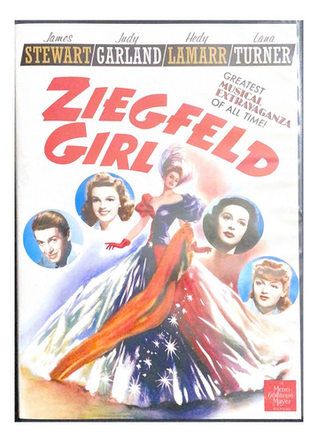 Ziegfeld Girl /james Stewart /judy Garland /lana Turner Dvd