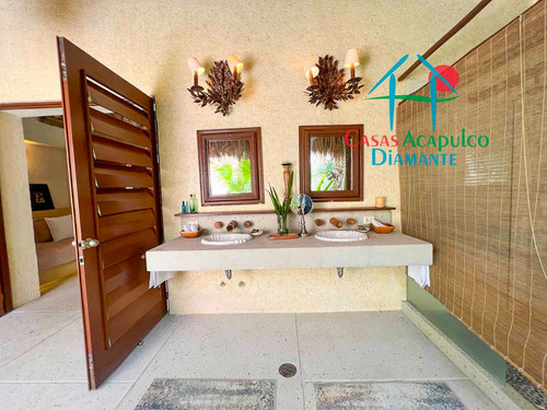 Cad Casa Los Cocoteros. Playa Privada A La Laguna De Tres Palos. 2 Albercas Privadas. Cocina Industrial