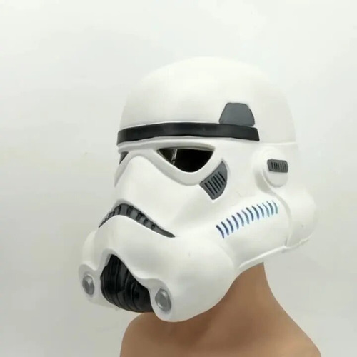 Casco Vader Darth Whiteness Trooper Storm Wars Cosplay