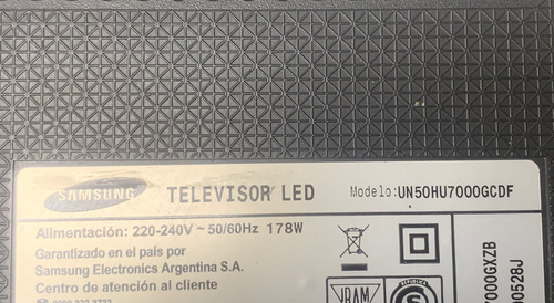 Placa T-con Samsung Un50hu7000 , Leer Descripción !!! (Usado)
