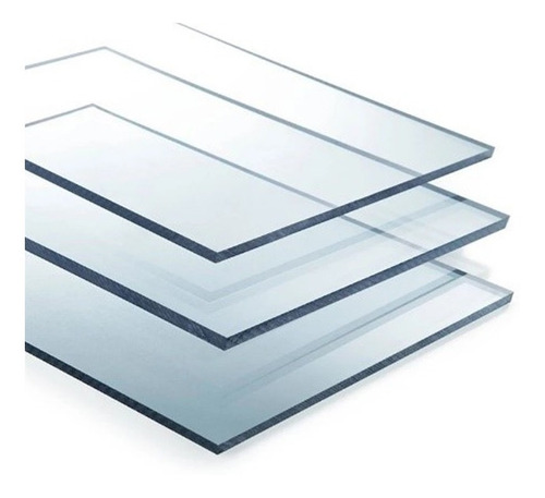 Lamina De Policarbonato Solido Lexan De 3mm De 1.83 X 2.44mt