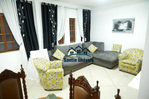 Imagem 1 de 19 de Casa De 283 M² Com 02 Dormitórios (sendo 01 Suíte) À Venda, Por R$ 935.000 - Campestre - Santo André/sp - Ca0157