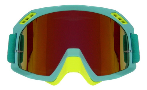 Goggle Techx2 Azul/amarillo C/ Mica Tornasol