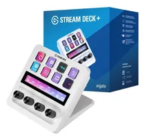 Comprar Stream Deck + Elgato Blanco 8 Teclas Lcd 4 Diales Usb 2.0