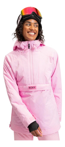 Campera De Nieve Mujer Rosa Roxy Ski Snow Radiant Line Rosa L Lisa