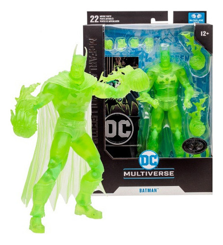 Figura De Acción De Batman As Green Lantern De Mcfarlane, 18
