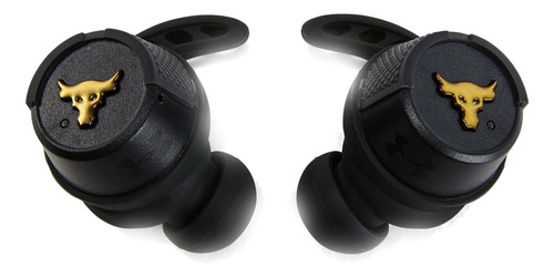 Audífonos in-ear gamer inalámbricos JBL Under Armour UA Project Rock UAFLASHROCK black