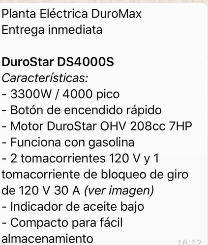 Imagen 3 de 3 de Planta Electrica