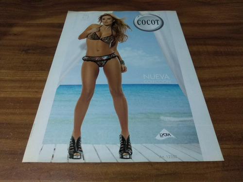 (pi117) Publicidad Jesica Cirio * Cocot (Usado)