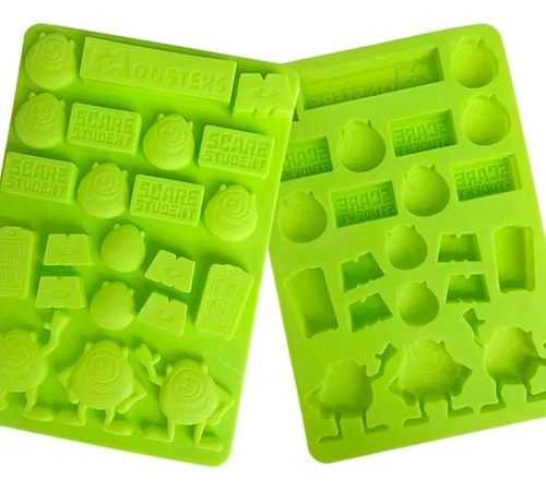 Molde Silicon Mike Wazowski Para Reposteria