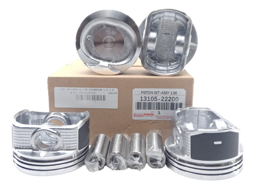 Piston Corolla New Sensation 1.6 1.8 03-08 1.00-040