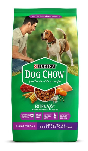 Dog Chow Adulto 7+ - 2kg