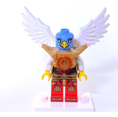 Lego Minifigura Eris - Chi De Fuego, Torso Rojo Chima 70142
