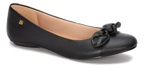 Zapato Flat Piel Negro Andrea Mujer 3047125