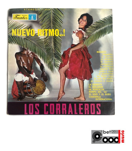 Lp Los Corraleros De Majagual - Nuevo Ritmo..! / Excelente 