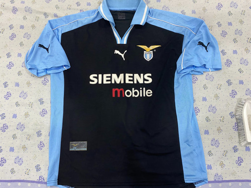 Camiseta Puma Lazio Año 2001 Champions League Original